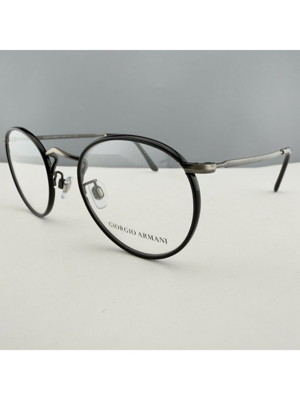 Giorgio Armani AR 112-M-J 3001 Eyeglasses Frames Black Gunmetal 49-22-145
